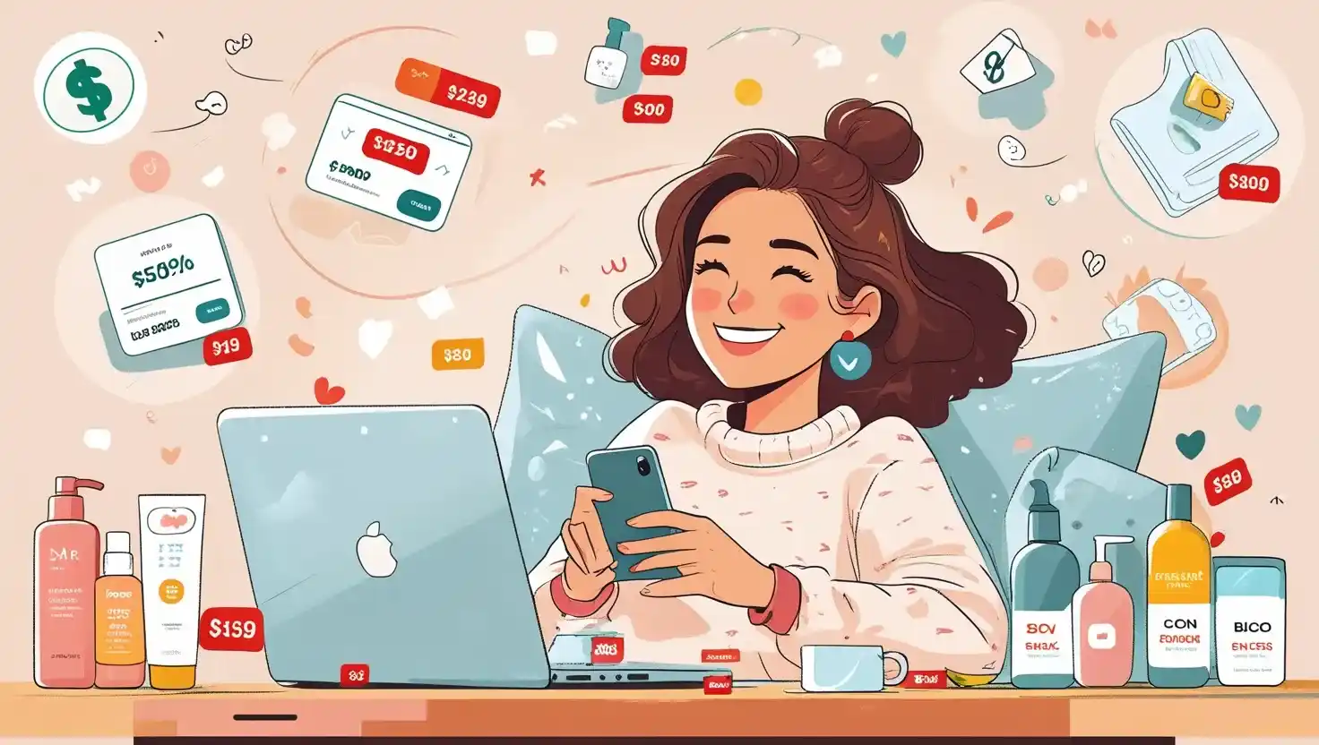 How I Treated Myself on a Tight Budget Using Online Deals