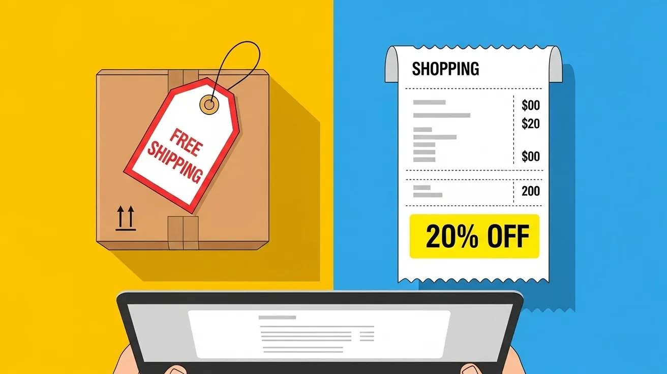 Free Shipping Codes vs. Percentage Discounts: Which One Wins for Shoppers?