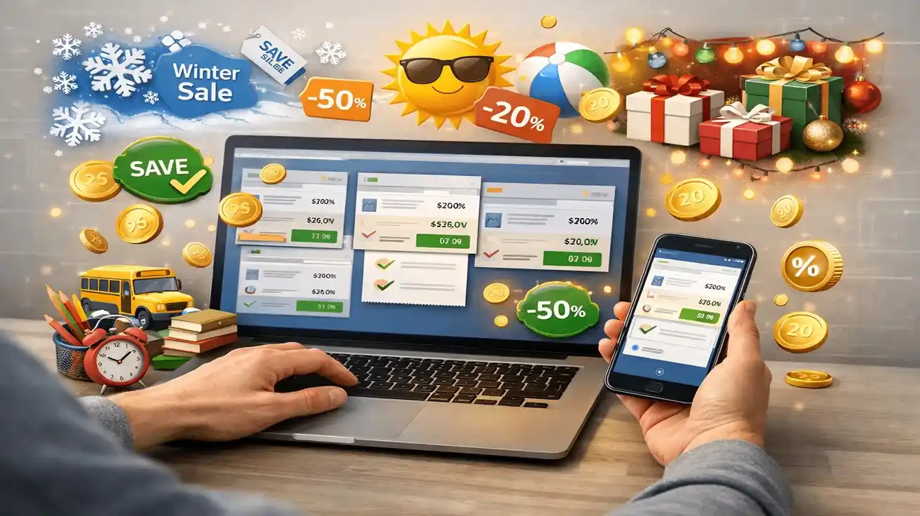 Best Times of the Year to Find Maximum Online Discounts