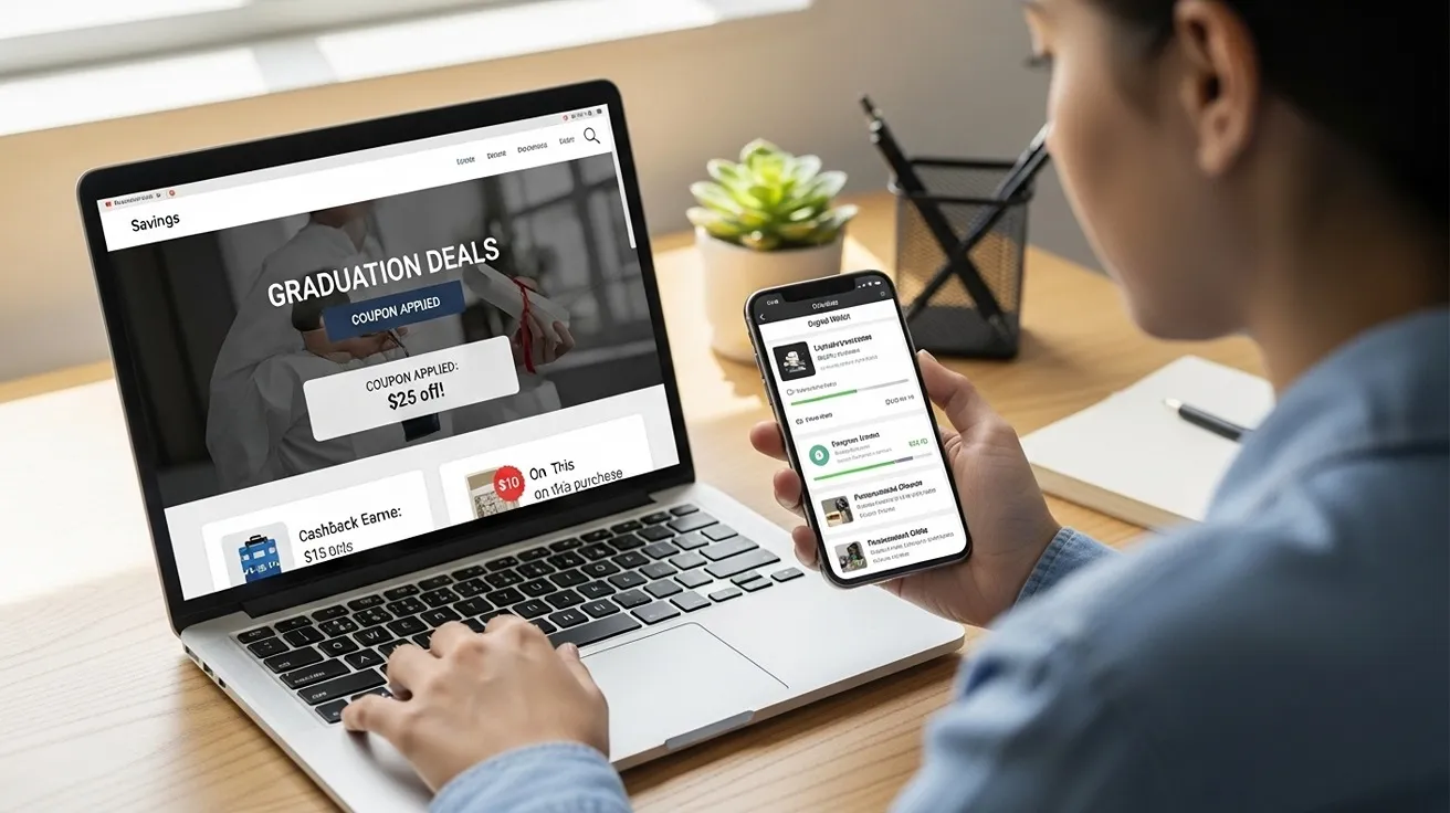 Smart Graduation Shopping 2026: Combine Deals, Cashback & Coupons